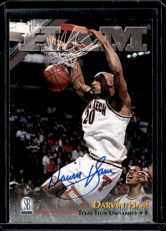 1996 Score Board Rookies - Autographs #NNO Darvin Ham