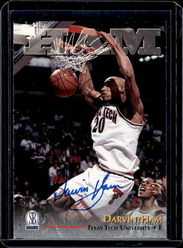 1996 Score Board Rookies - Autographs #NNO Darvin Ham
