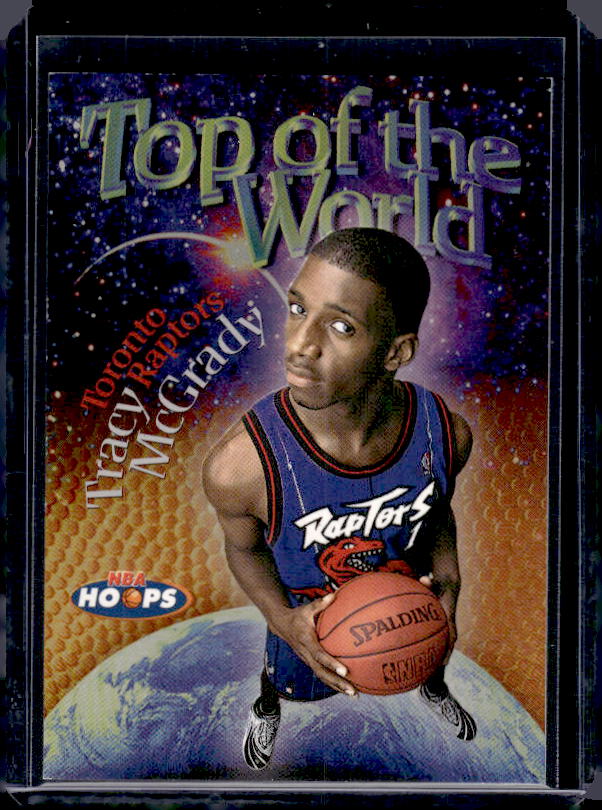 1997-98 Hoops #8 TW Tracy McGrady Top of the World