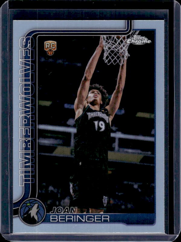 2025-26 Topps Chrome Update #167 Joan Beringer Refractor