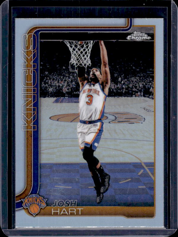 2025-26 Topps Chrome Update #72 Josh Hart Refractor