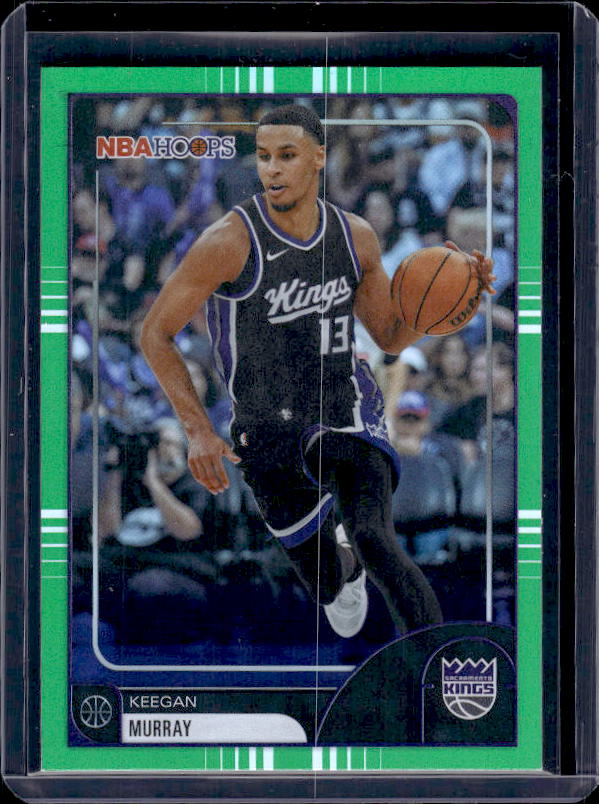 2025-26 Hoops #83 Keegan Murray Green Hoops