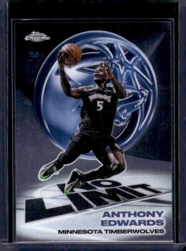2025-26 Topps Chrome Update #IP-10 Anthony Edwards No Limit