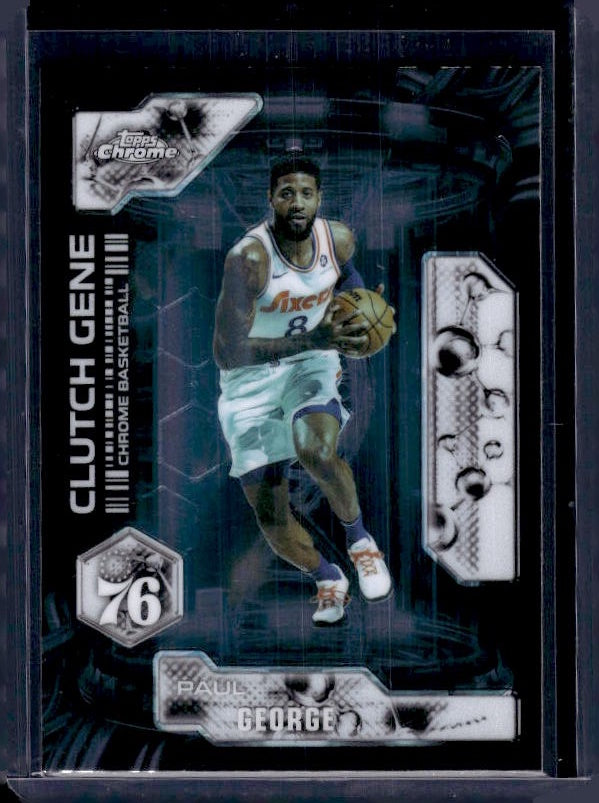 2025-26 Topps Chrome Update #CG-3 Paul George Clutch Gene