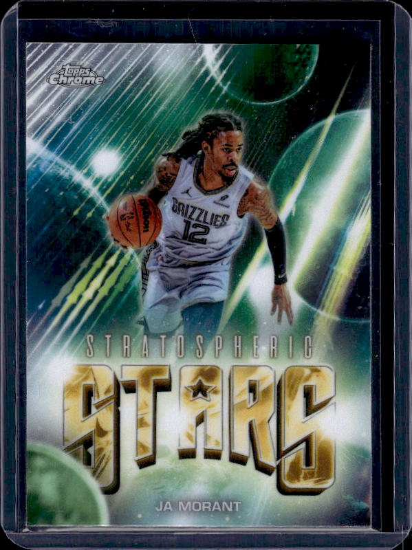 2025-26 Topps Chrome Update #ST-16 Ja Morant Stratospheric Stars