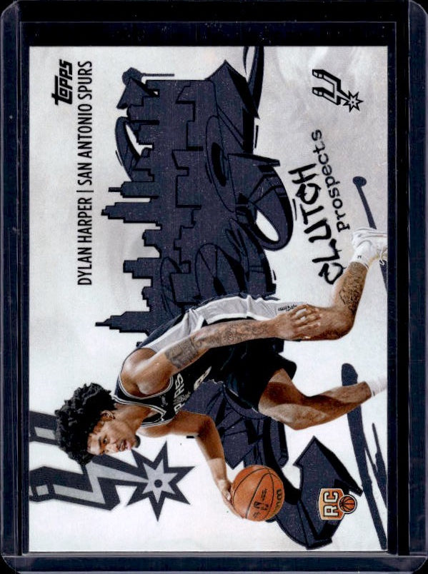 2025-26 Topps #CC-2 Dylan Harper Clutch City Prospects
