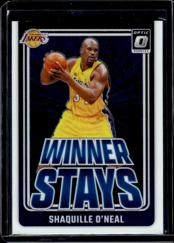 2024-25 Donruss Optic #11 Shaquille O'Neal Winner Stays