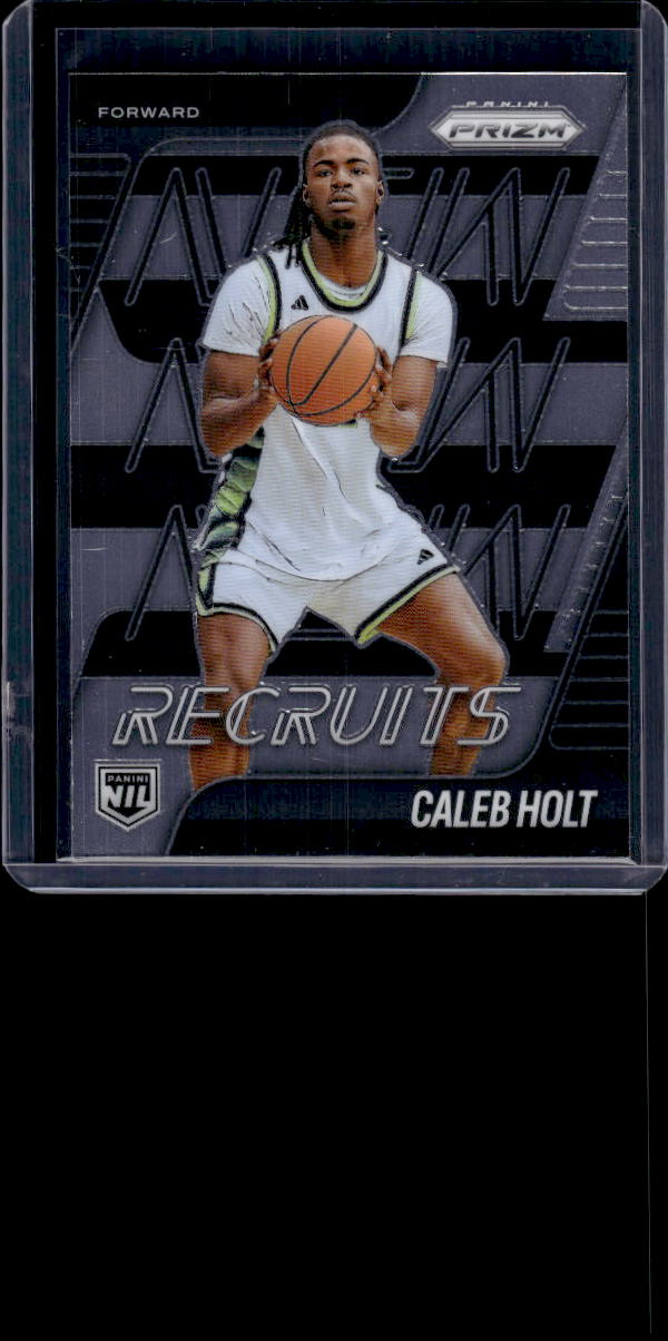 2025-26 Panini Prizm #19 Caleb Holt New Recruits