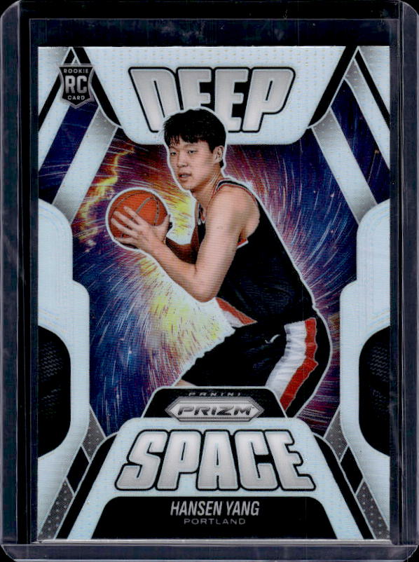 2025-26 Panini Prizm #20 Hansen Yang Deep Space Silver Prizm