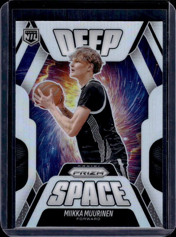 2025-26 Panini Prizm #17 Miikka Muurinen Deep Space Silver Prizm