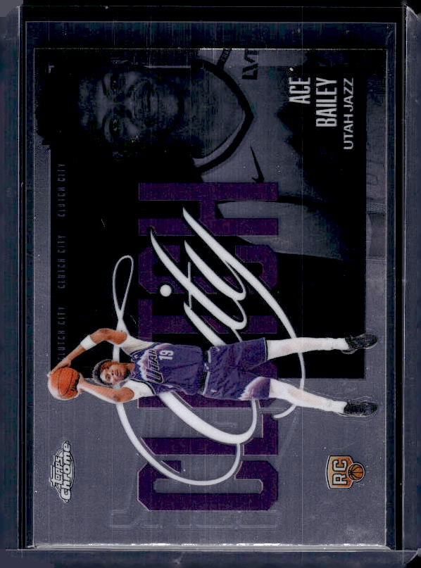 2025-26 Topps Chrome Update #YQ-5 Ace Bailey Clutch City