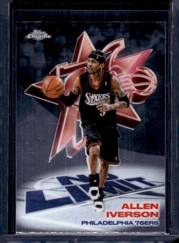 2025-26 Topps Chrome Update #IP-1 Allen Iverson No Limit