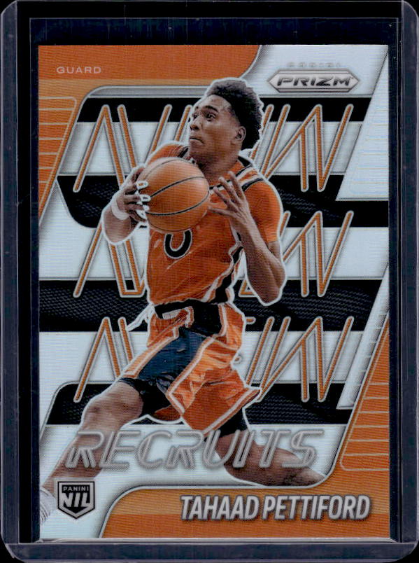2025-26 Panini Prizm #7 Tahaad Pettiford New Recruits Silver Prizm