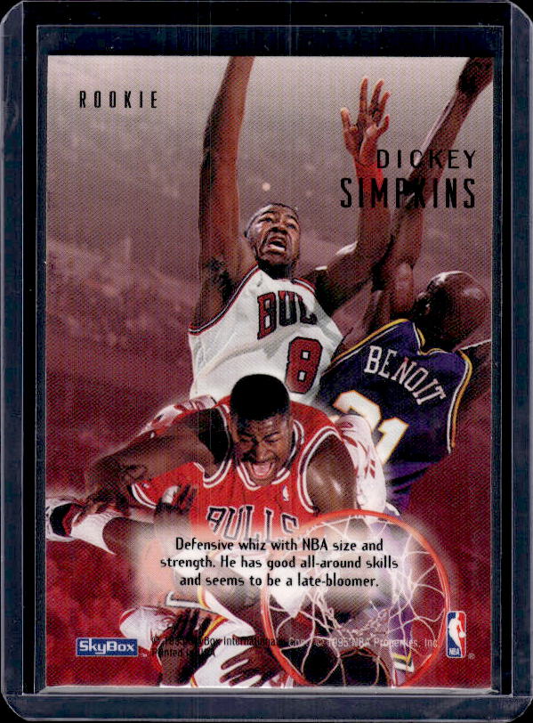 1994-95 SkyBox E-Motion #14 Dickey Simpkins