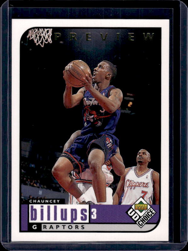 1998-99 UD Choice Preview #137 Chauncey Billups