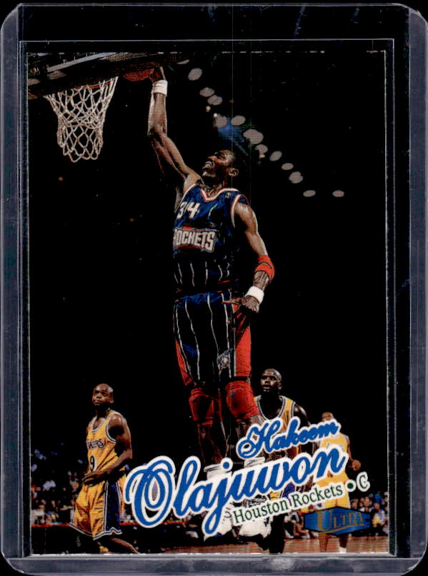 1997-98 Ultra #82 Hakeem Olajuwon