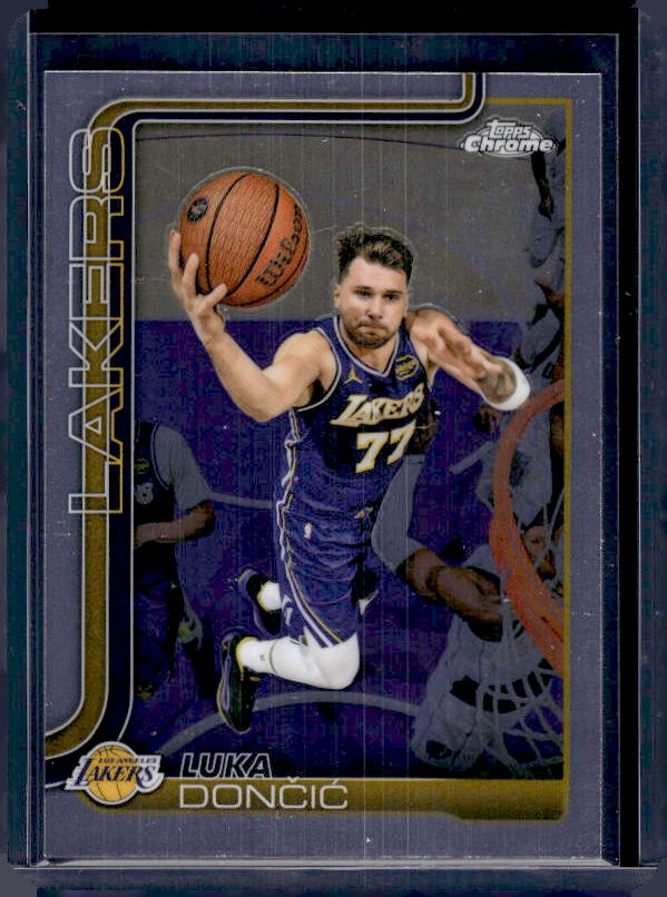 2025-26 Topps Chrome Update #2 Luka Dončić