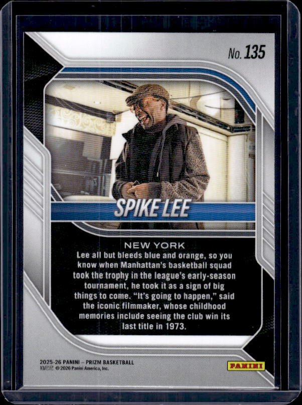2025-26 Panini Prizm #135 Spike Lee