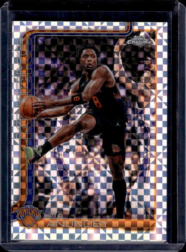 2025-26 Topps Chrome Update #43 OG Anunoby X-Fractor