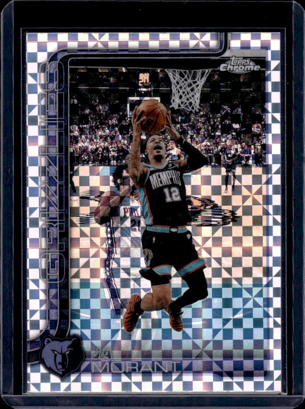 2025-26 Topps Chrome Update #29 Ja Morant X-Fractor
