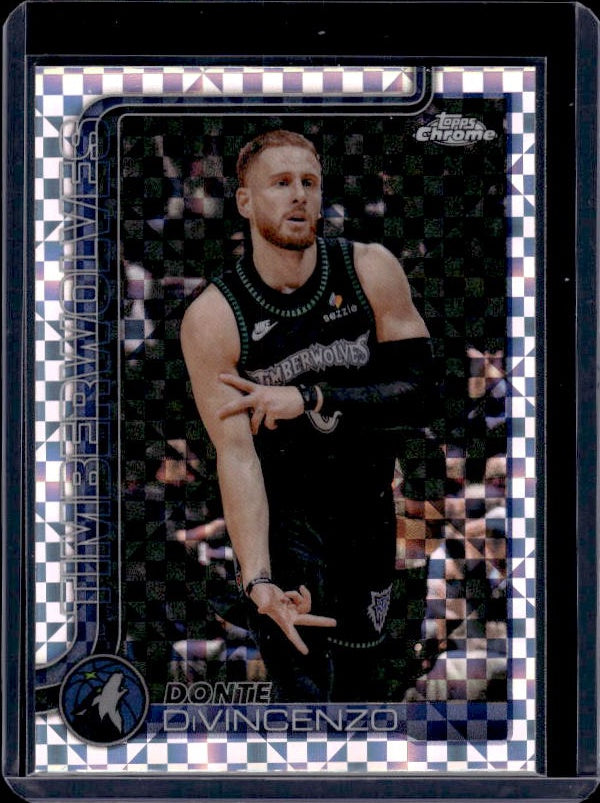 2025-26 Topps Chrome Update #108 Donte DiVincenzo X-Fractor