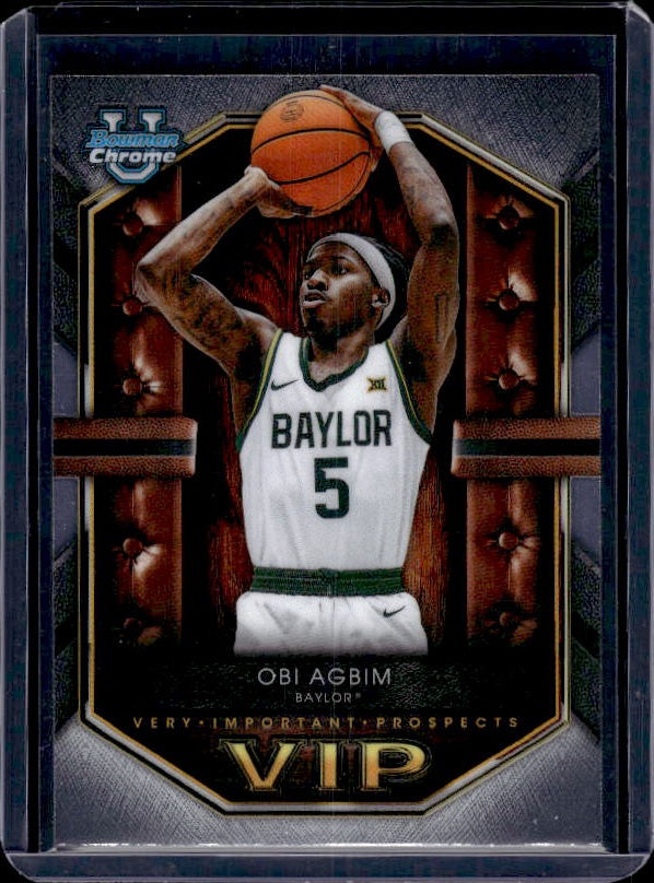 2025-26 Bowman #VIP-21 Obi Agbim Very Important Prospects