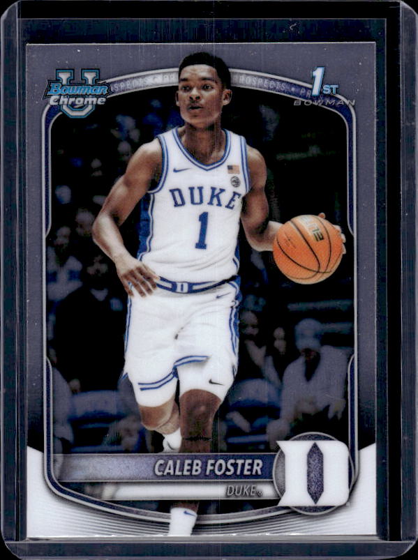 2025-26 Bowman #BCP-100 Caleb Foster Chrome Prospects