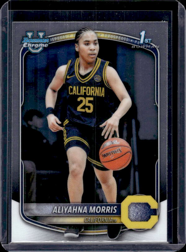 2025-26 Bowman #BCP-76 Aliyahna Morris Chrome Prospects