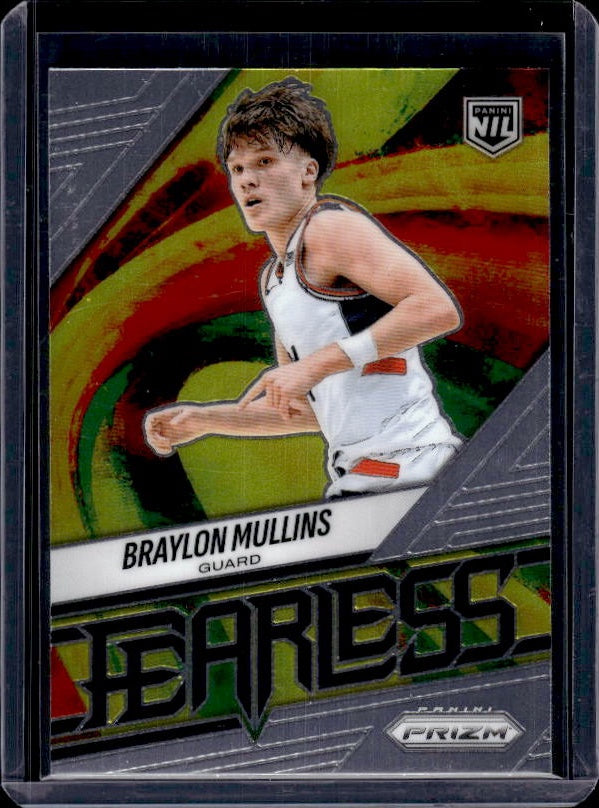 2025-26 Panini Prizm #21 Braylon Mullins Fearless