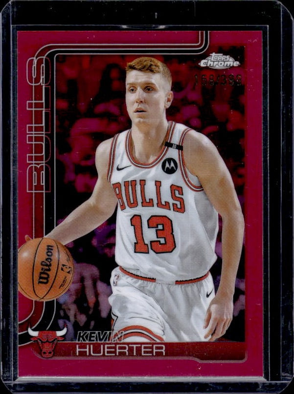 2025-26 Topps Chrome #43 Kevin Huerter Teal Refractor #/299