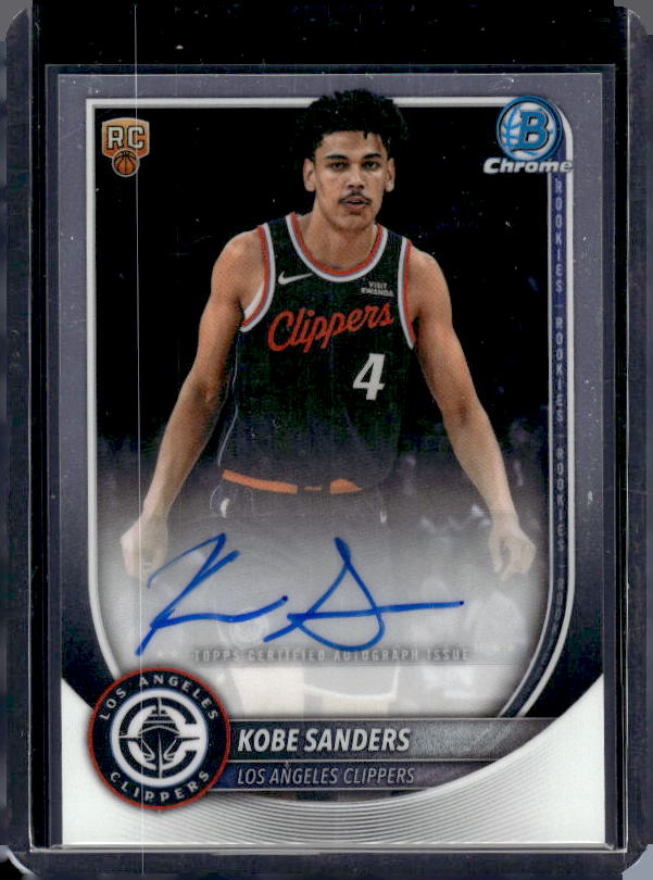 2025-26 Bowman #47 Kobe Sanders
