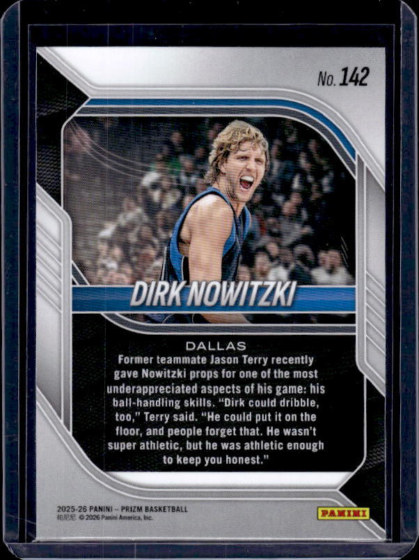 2025-26 Panini Prizm #142 Dirk Nowitzki