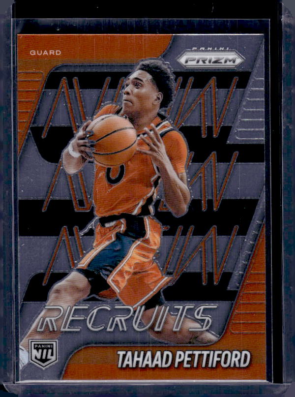 2025-26 Panini Prizm #7 Tahaad Pettiford New Recruits