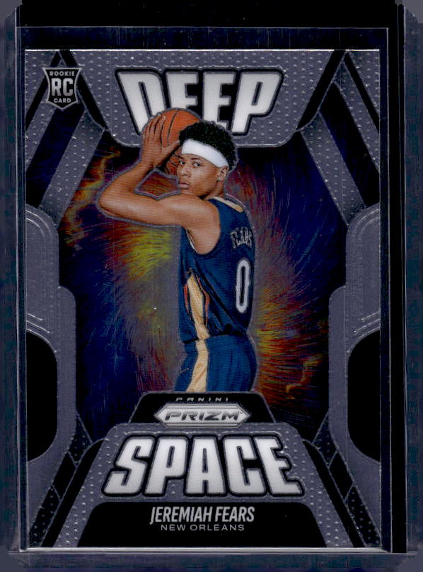 2025-26 Panini Prizm #6 Jeremiah Fears Deep Space