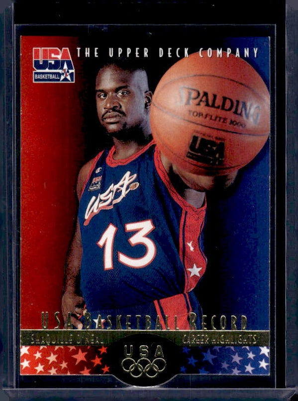 1996 Upper Deck USA #20 Shaquille O'Neal