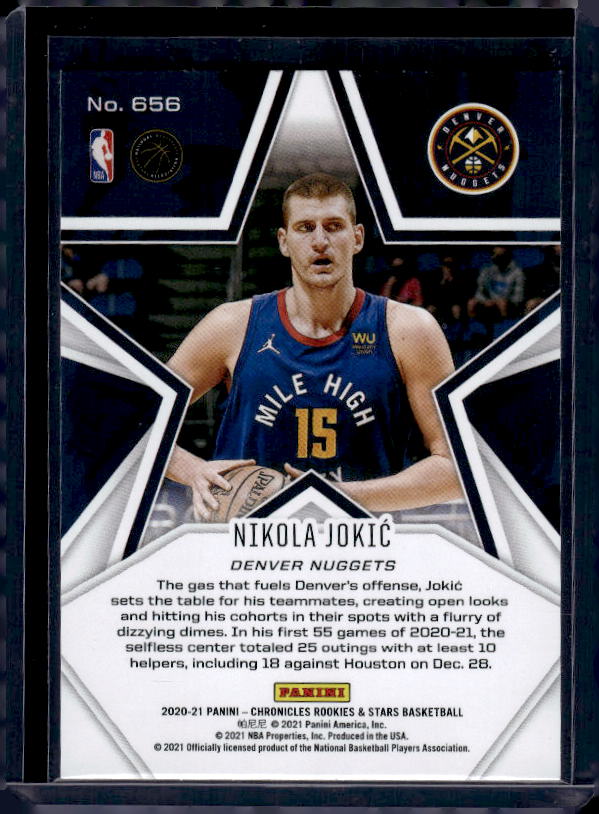 2020-21 Panini Chronicles #656 Nikola Jokic