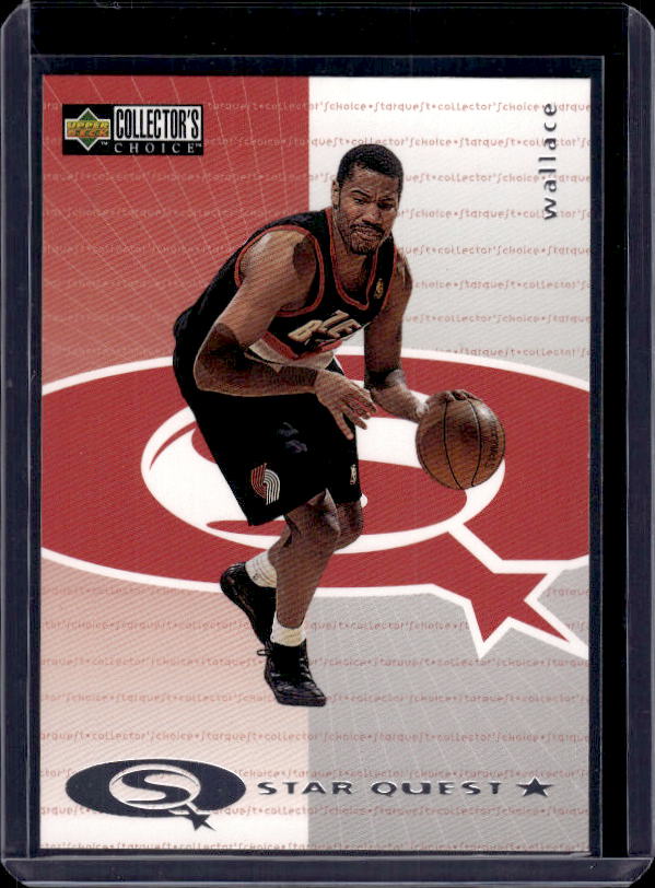 1997-98 Collector's Choice #SQ37 Rasheed Wallace StarQuest
