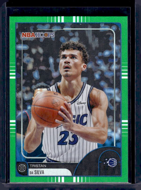 2025-26 Hoops #242 Tristan da Silva Green Hoops
