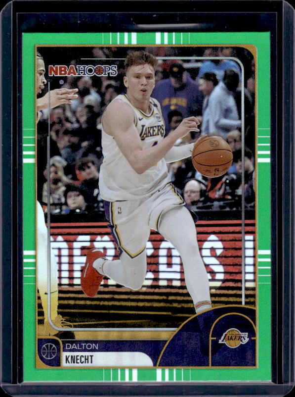 2025-26 Hoops #260 Dalton Knecht Green Hoops