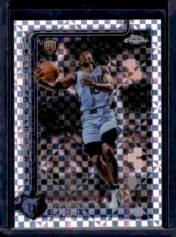 2025-26 Topps Chrome Update #199 Javon Small X-Fractor
