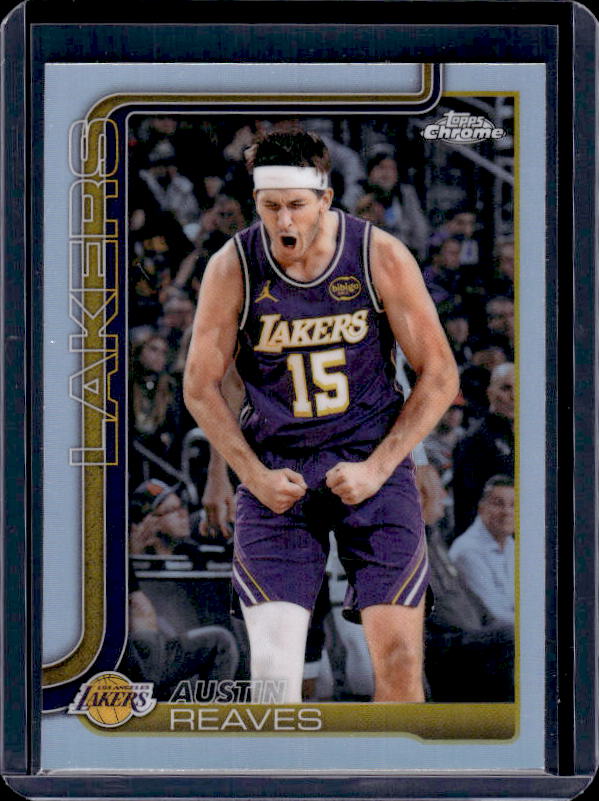 2025-26 Topps Chrome Update #54 Austin Reaves Refractor
