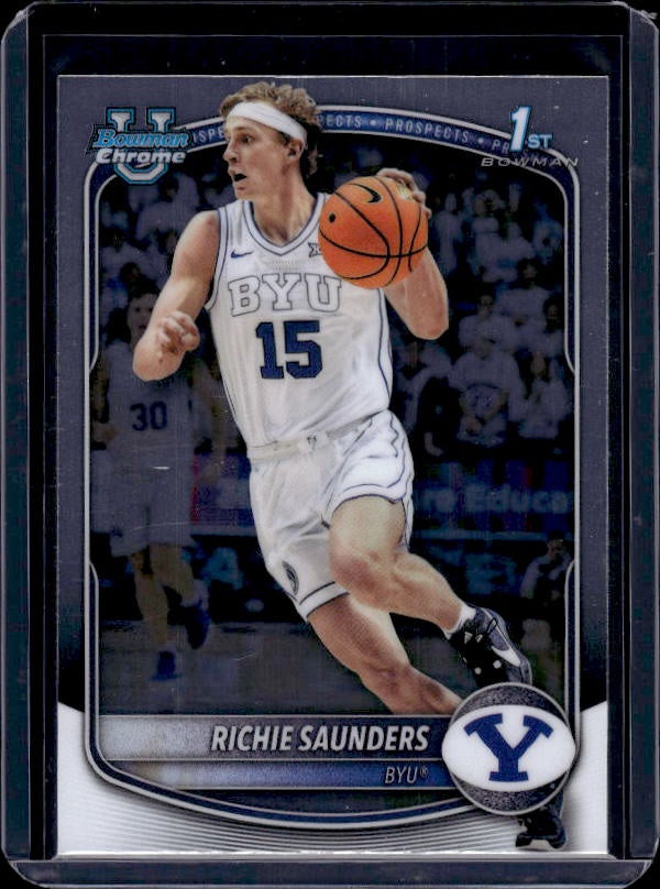 2025-26 Bowman #BCP-66 Richie Saunders Chrome Prospects