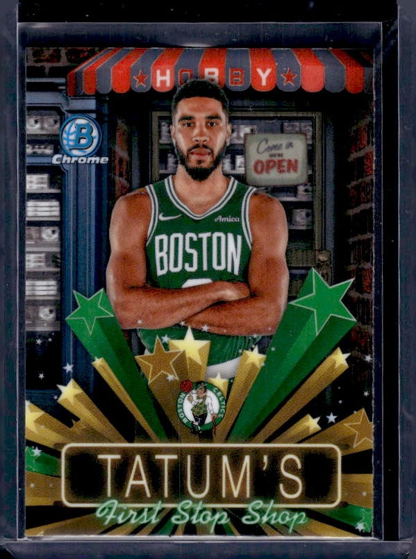 2025-26 Bowman #HS-10 Jayson Tatum Hobby Stars