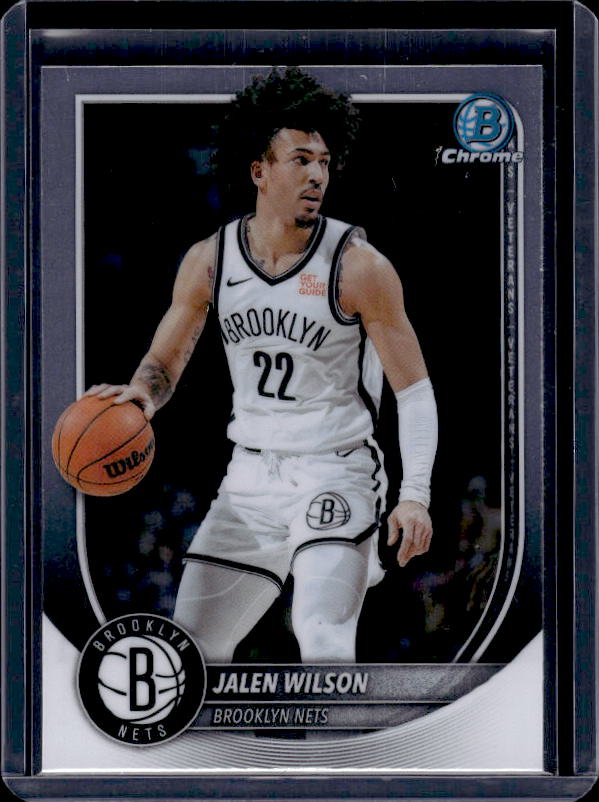 2025-26 Bowman #BCV-60 Jalen Wilson Chrome