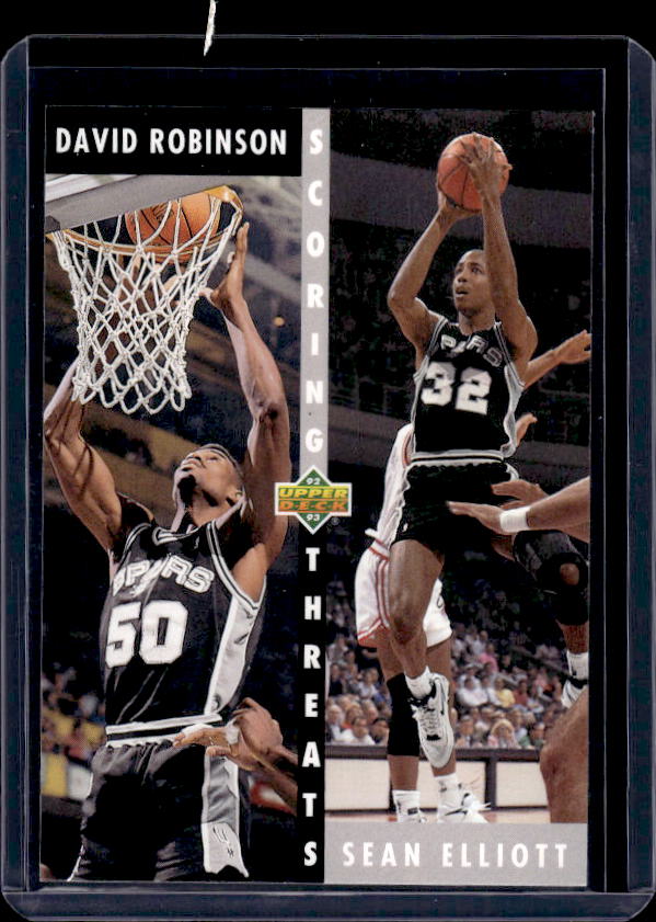 1992-93 Upper Deck #505 David Robinson / Sean Elliott