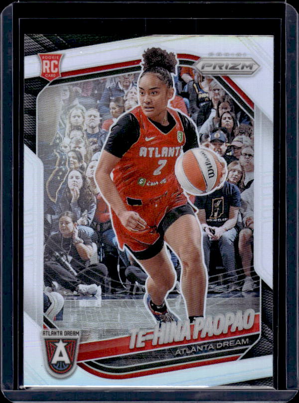 2025 Panini Prizm WNBA #61 Te-Hina Paopao Silver Prizms