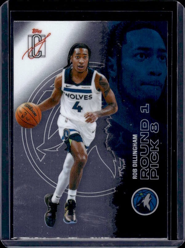 2025-26 Topps Signature Class #60 Rob Dillingham Chrome