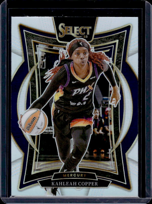 2025 Panini Select WNBA #6 Kahleah Copper Silver Prizms