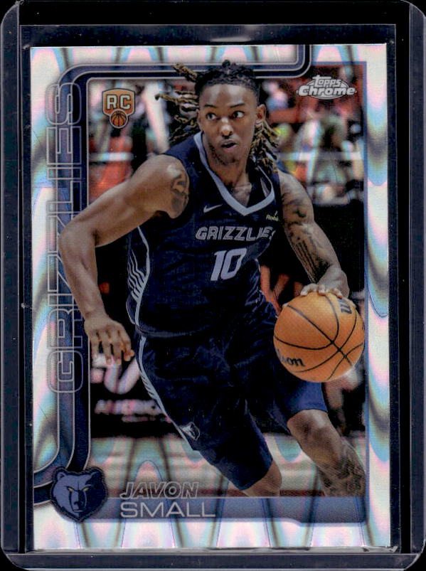 2025-26 Topps Chrome #299 Javon Small RayWave Refractor