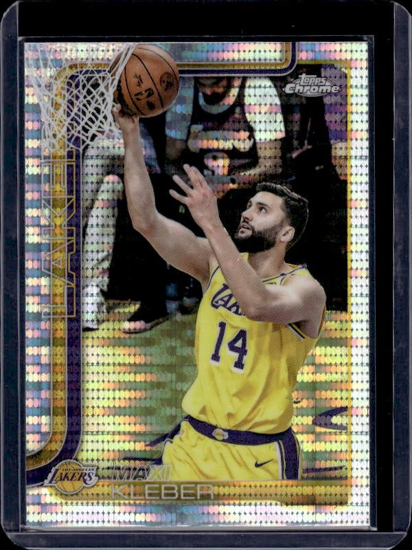 2025-26 Topps Chrome #157 Maxi Kleber Pulsar Refractor